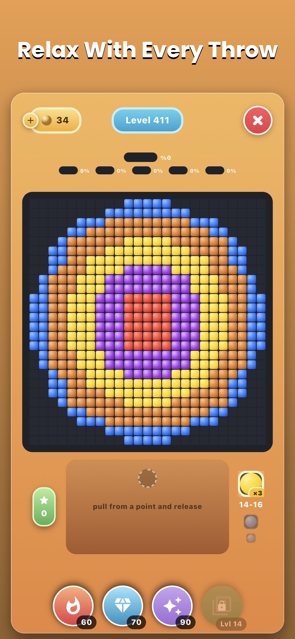 Screenshot 2 of Shatter Cube: Blast Puzzle