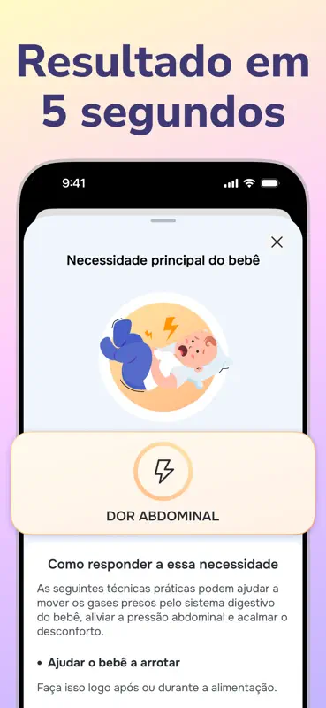 Choro do bebê: Analisador screenshot 3 of 8