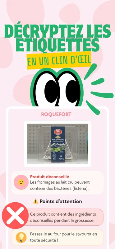 Bien Manger Enceinte - Scanner screenshot 3 of 6