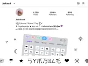 fonts - ai stickers ipad bildschirmfoto 2