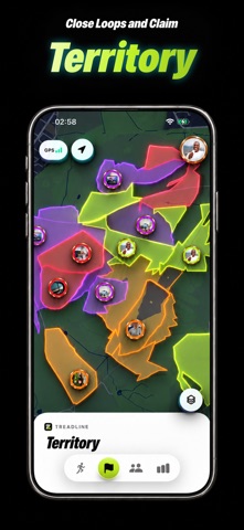 Treadline: Run with Friends Screenshot 2 of 8