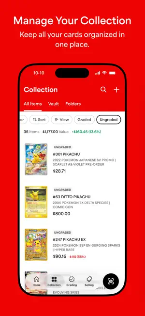 PSA: Card Tracking & Grading screenshot 3