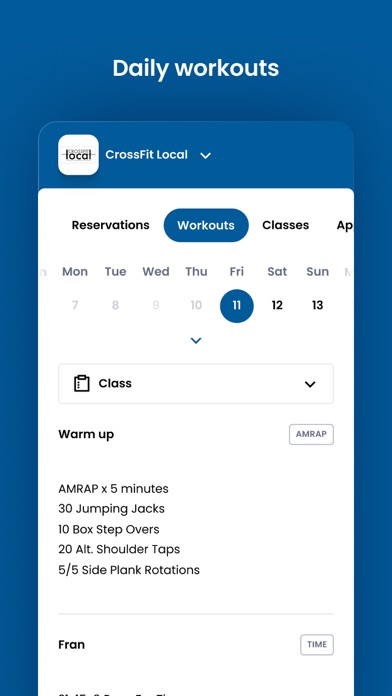 CrossFit Local Screenshot