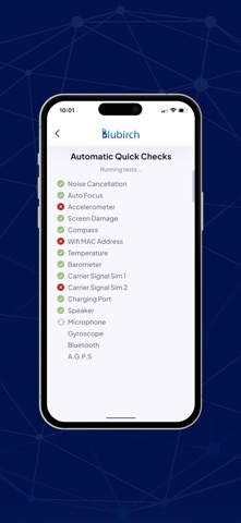 Blubirch Diagnose screenshot