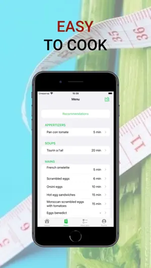 Leaf-Menu: Free Meal Plan AI screenshot 3