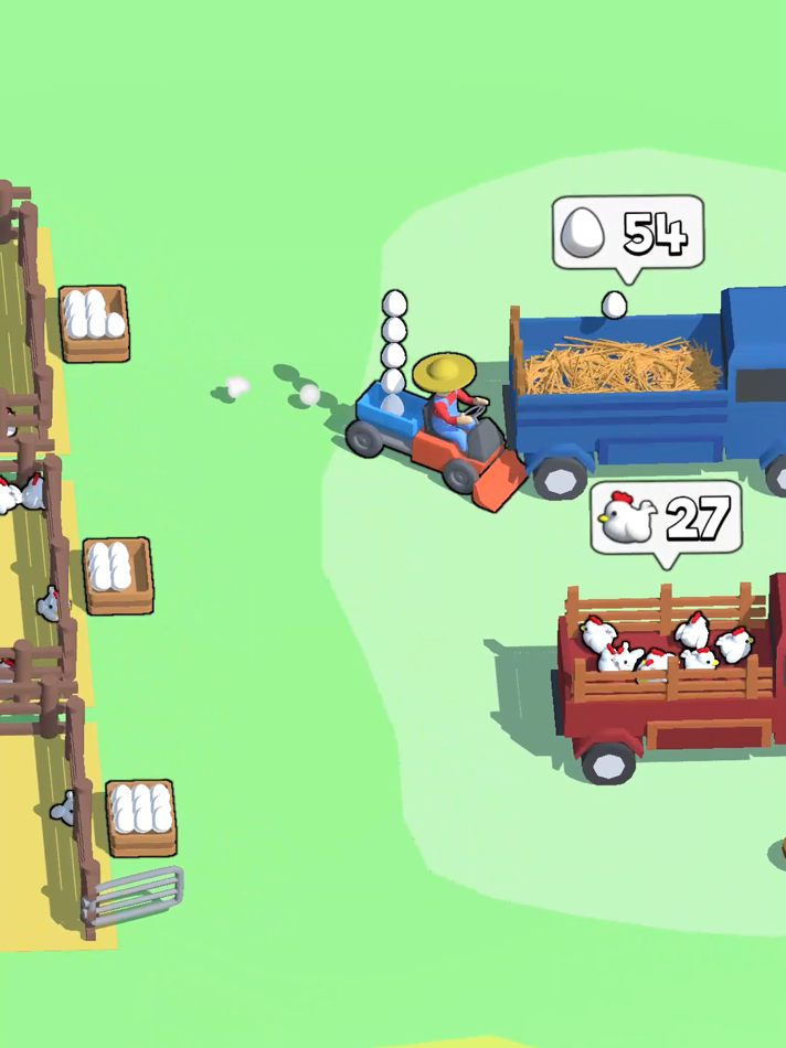 #5. Chicken Factory! (iOS) Podle: OMG Factory