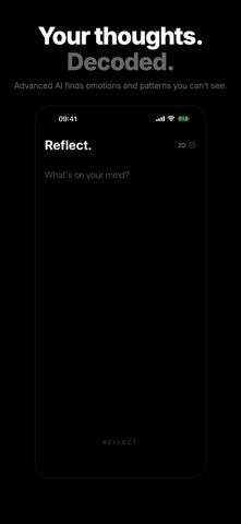 Reflekt: AI Reflection Diary Screenshot 5 of 9