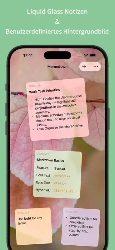 Memodown Notes screenshot 2 of 3