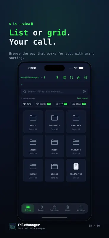 Terminal File Manager Advanced screenshot 8 of 10