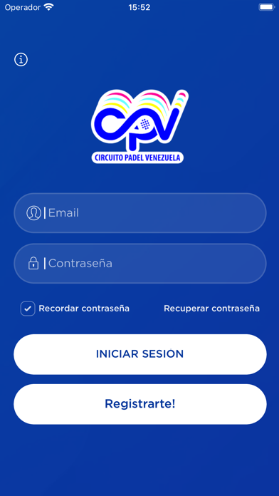 Circuito Padel Venezuela Screenshot