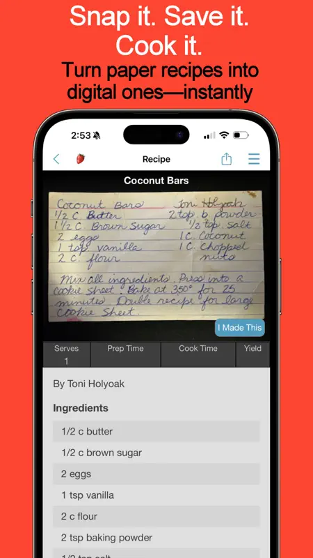 Recipe Keeper - Cook'n screenshot 4 of 10
