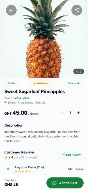 Voss - Agritech Marketplace screenshot 3