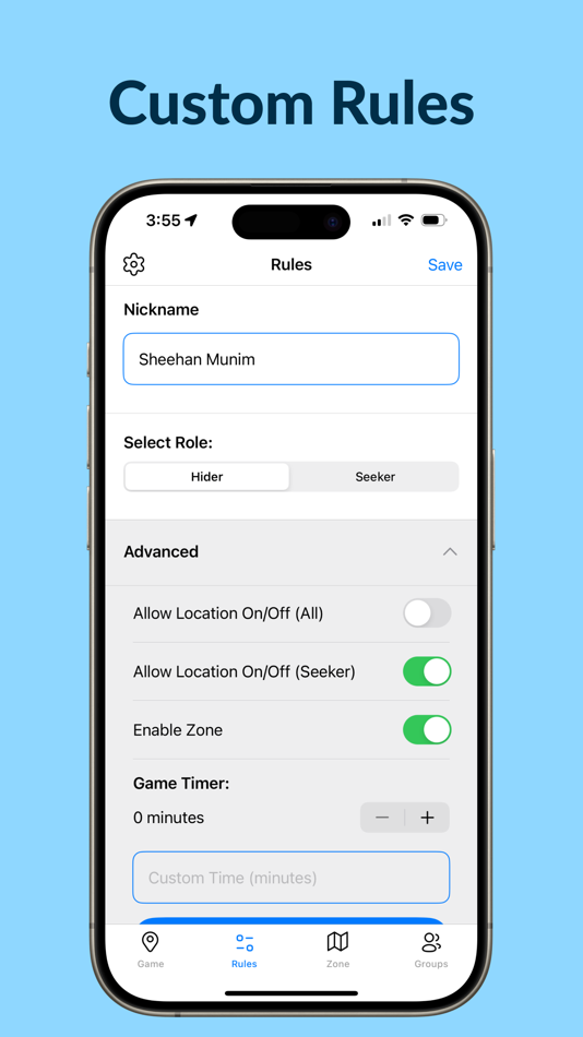 #5. Manhunt: Hide & Seek (iOS) By: Sheehan Munim