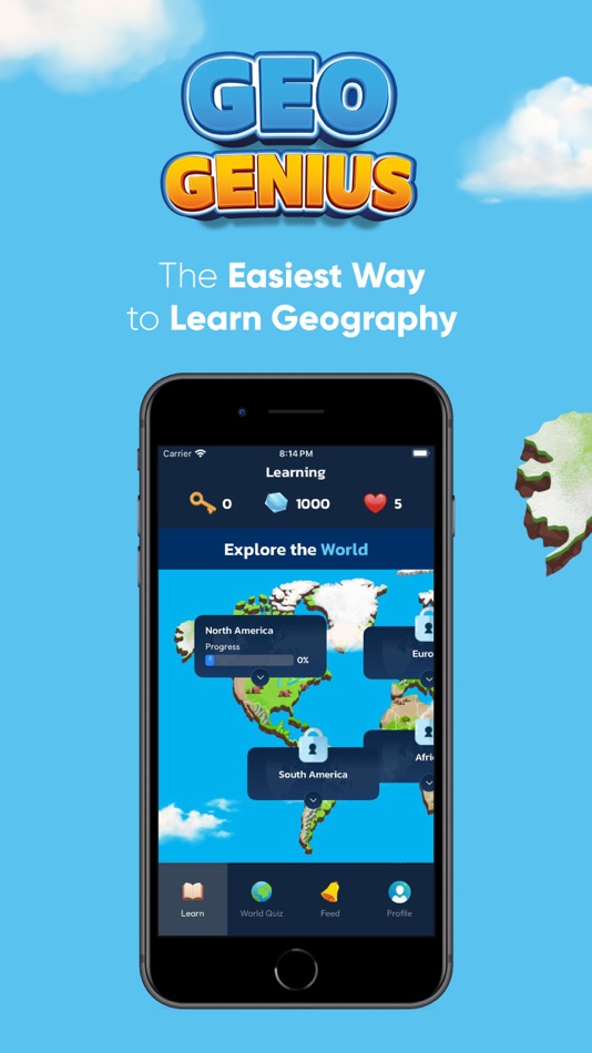 #1. Geo Genius - Learn Geography (iOS) 来自: Chernika Digital