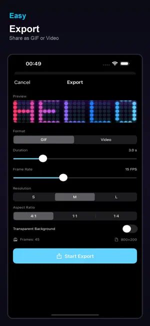 GlowText: LED Scrolling Banner screenshot 3