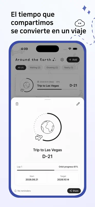 Vuelta al Mundo: Countdown screenshot 3 of 5