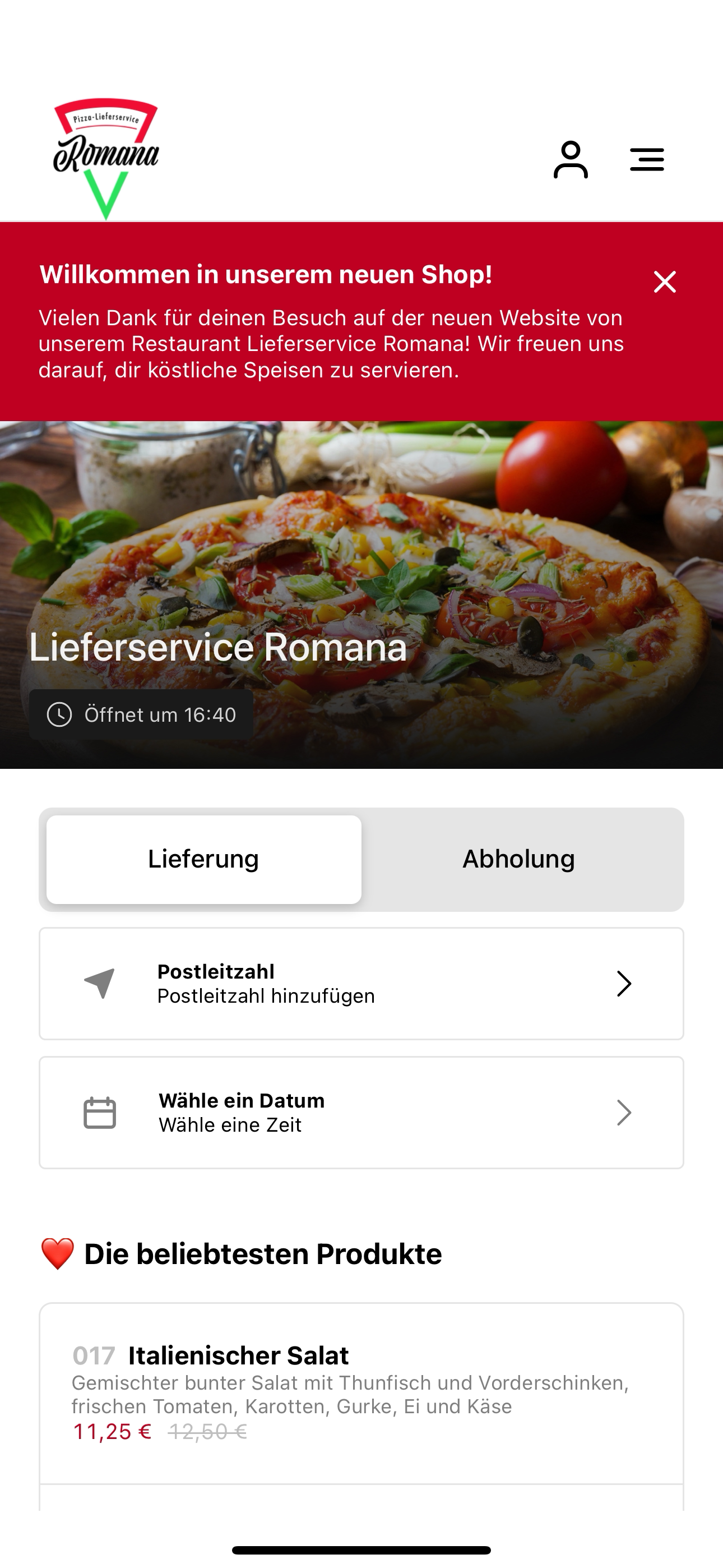Lieferservice Romana screenshot 3