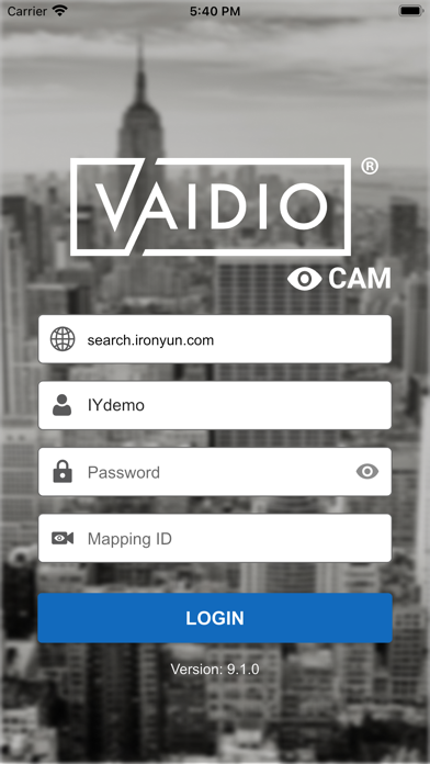 Screenshot #1 pour VaidioCam