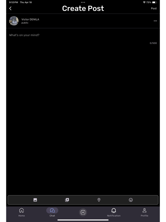 Aidols iPad screenshot 5 - Social Networking app