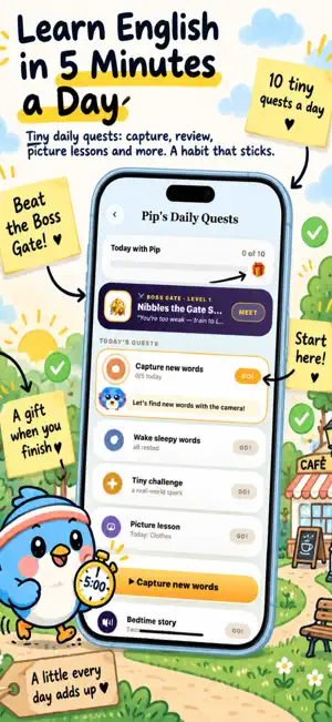 PipWords: Learn English Daily screenshot 4