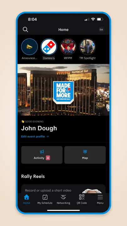 Domino's Worldwide Rally iPhone Screenshot 2