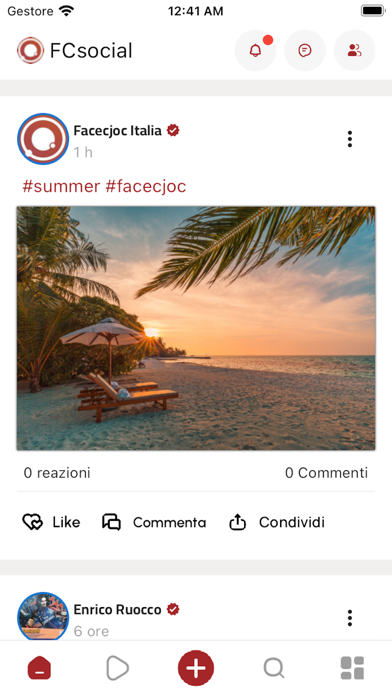 Screenshot #1 pour Facecjoc - Réseau social