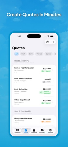 CloseQuote - Instant estimates screenshot