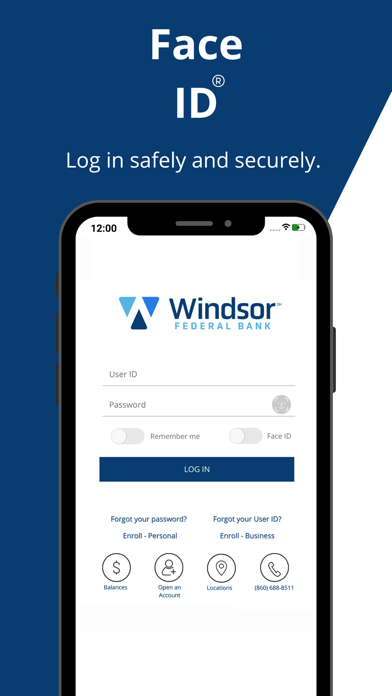 Windsor Federal Screenshot