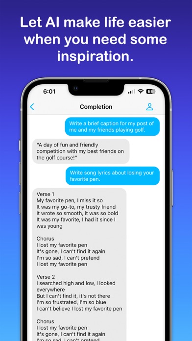 LUCIE: AI Chat Assistant Screenshot