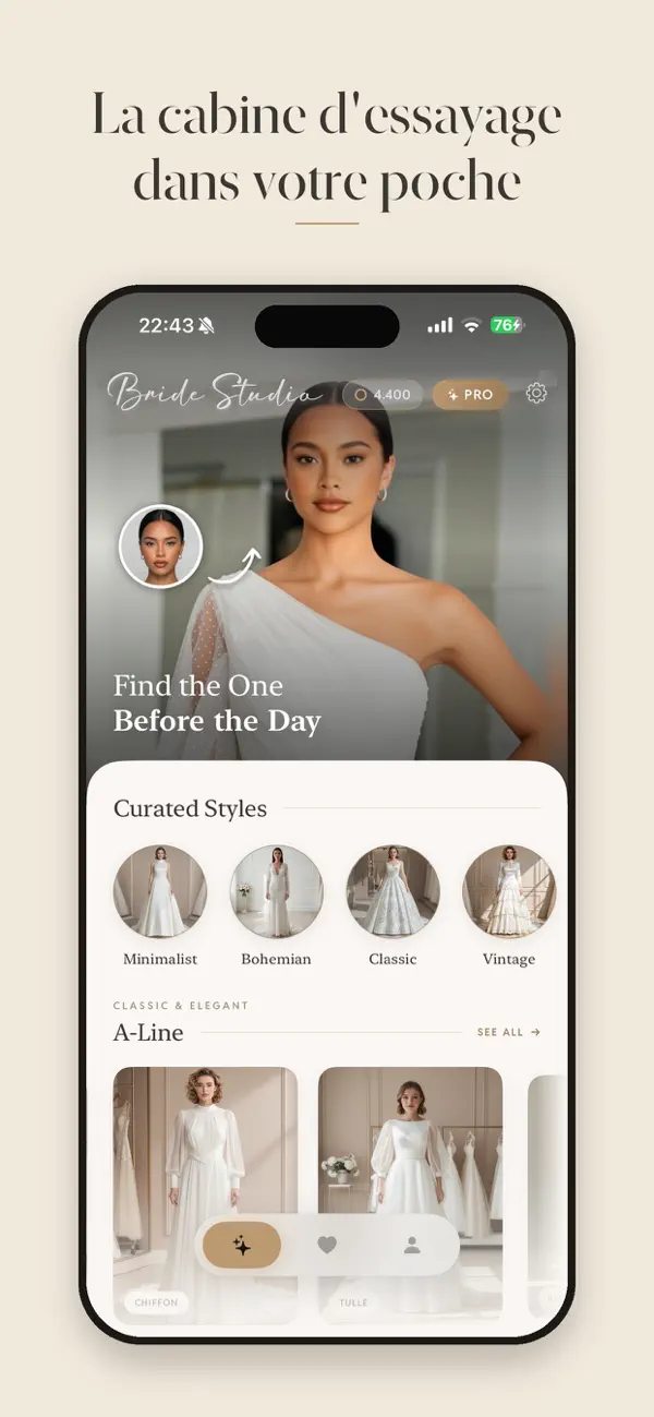 Screenshot #2 pour Bride Studio: Robe de Mariée