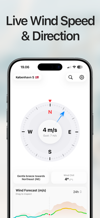 Wind Compass: Predict Speed Screenshot 1 of 4