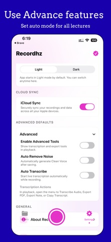 Lecture Recorder - Recordhz screenshot