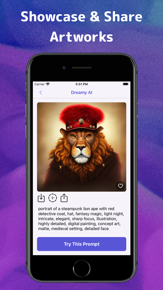 #6. AI Art Generator by Dreamy (iOS) 게시자: Kemal Bakacak