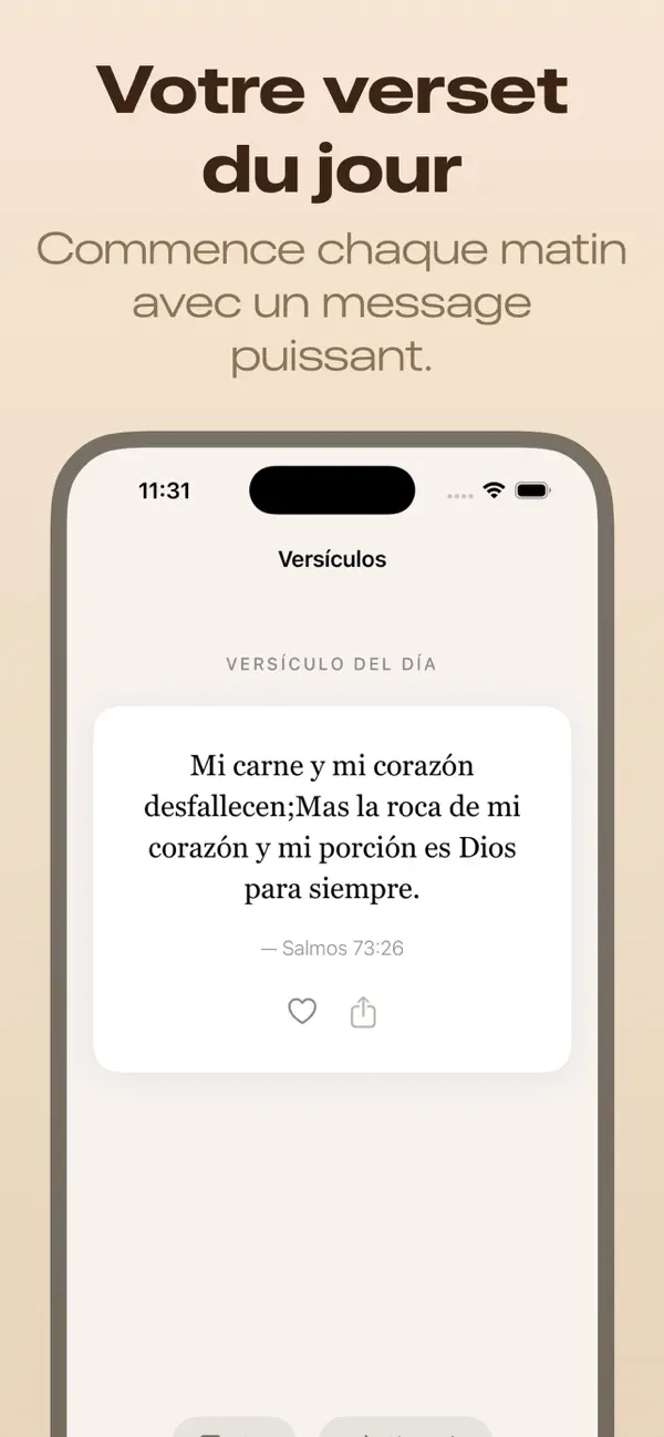 Screenshot #1 pour Versets