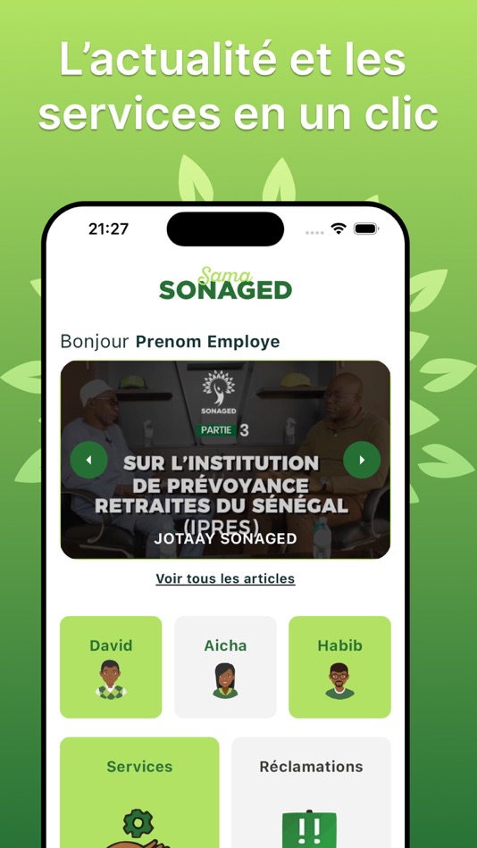 #2. Sama Sonaged (iOS) 由: UCG Senegal