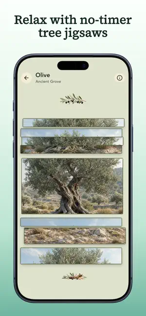 Grove: Botanical Art Puzzles screenshot 1