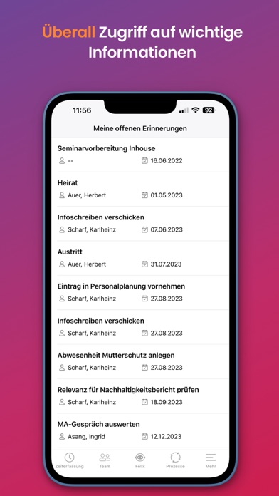 geno.HR-Personalmanagement Screenshot
