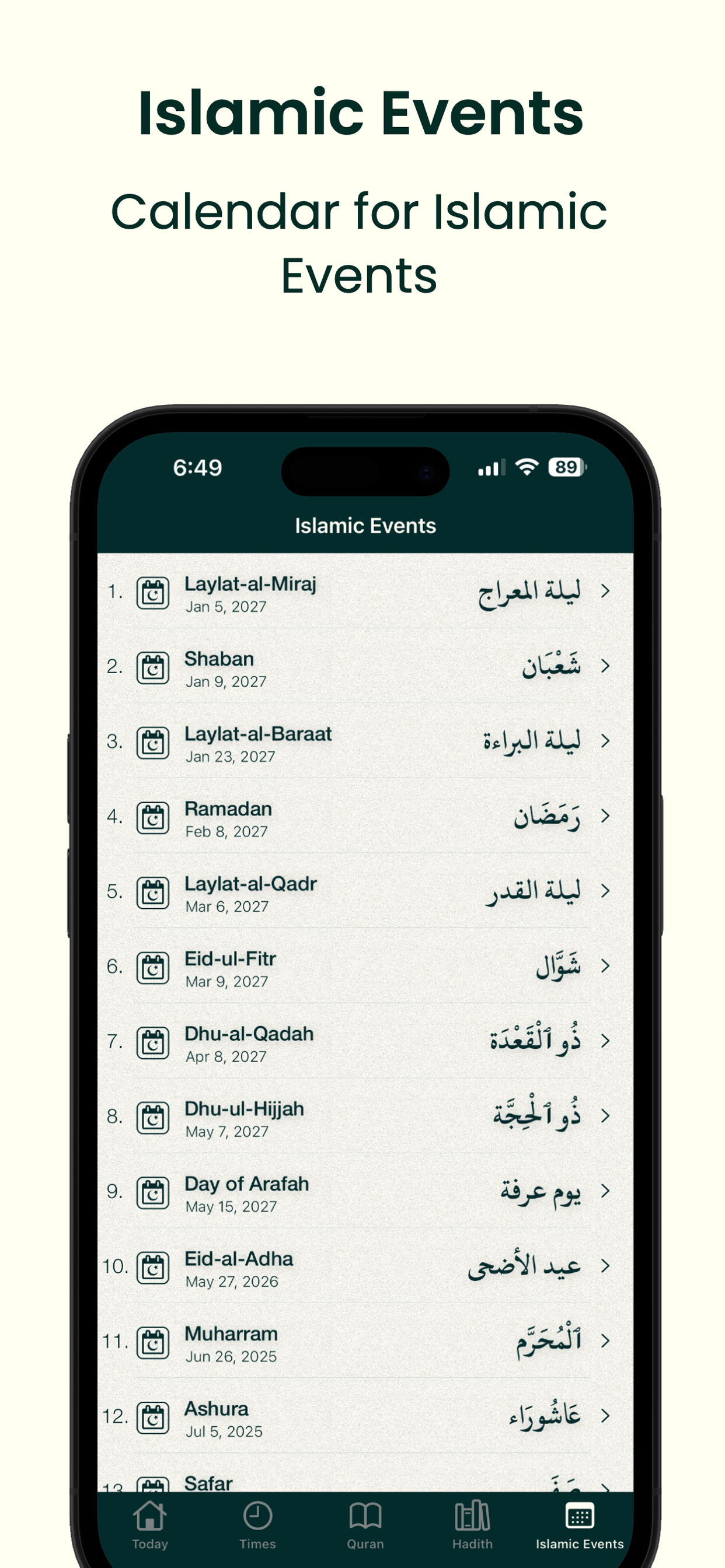 Prayer Times Qibla Compass Pro screenshot 6