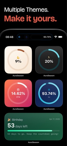AuraSeason: Time Progress screenshot