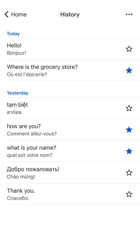 Google Translate screenshot 1 of 6
