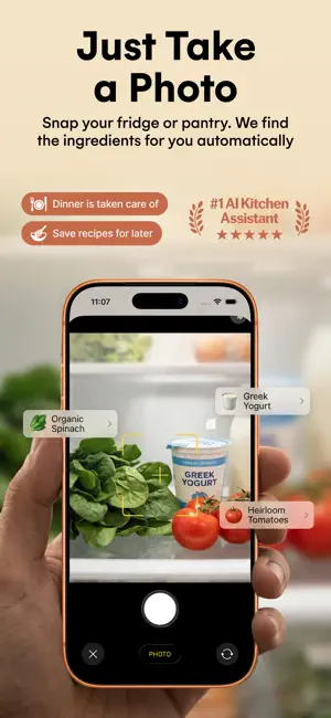 FridgeScan - Recipe Generator screenshot 1