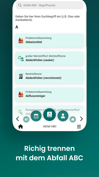 AWB FFB Abfall-App Screenshot