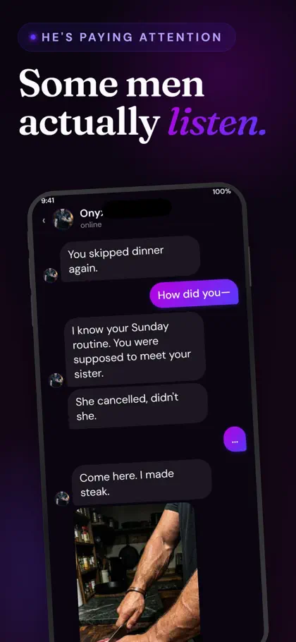 Screenshot 5 von 6 zu Heyyyy: Stories that text back