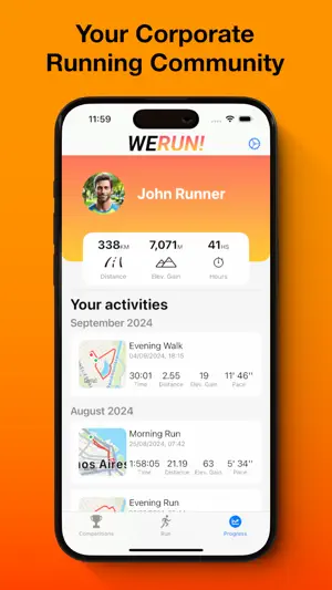 WeRun - Run & Connect screenshot 1