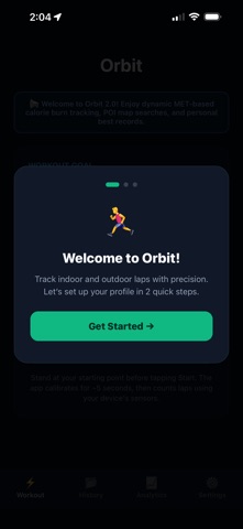 Orbit — Auto Lap Tracker Screenshot 1 of 10