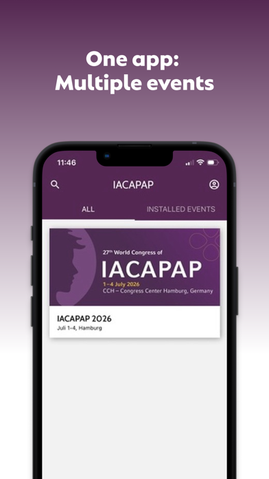 Screenshot #1 pour IACAPAP 2026