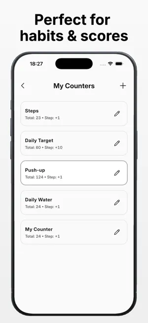 Countly: Minimalist Counter screenshot 3