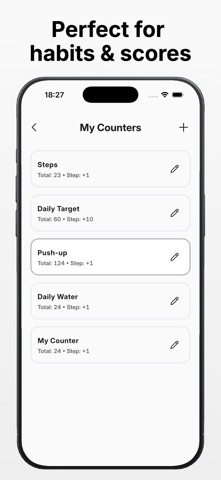 Countly: Minimalist Counter Screenshot 3 of 6