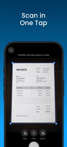 PDF Scanner - Scany iPhone screenshot
