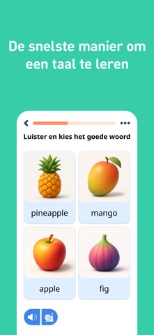 Leer 35 talen met FunEasyLearn iPhone screenshot 2